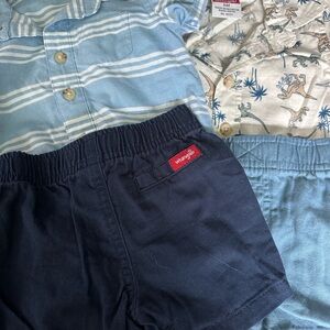 Set of 2 (4pc total) Wrangler Shorts Sets 3 MO, 6MO